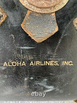 Super Rare Aloha Airlines Pilot Bag And Cap With Wings Must See