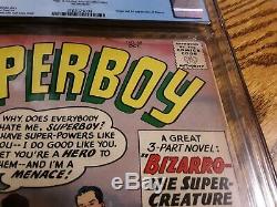 Superboy #68 CGC 0.5 Presents Much Better Must See Pics DC 1958 1st Bizarro