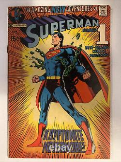 Superman #233 Neal Adams Classic Cover 1971, Must See! , Please see all photos