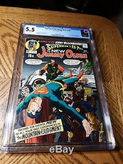 Superman's Pal Jimmy Olsen #134 CGC 5.5 Presents Well Must See 1st Darkseid