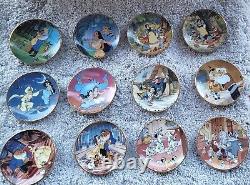 The Disney Masterpiece Miniplate Collection 6 sets Beautiful Set Must See