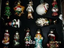 Thomas Pacconi 1900-2000 36 pc CLASSICS Blown Glass Christmas Ornaments MUST SEE