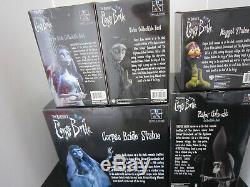 Tim Burton's Corpse Bride Gentle Giant RARE NEW LOT OF 5 LE Figures MUST SEE