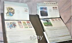 U. S. A. Stamp Collection First Day Covers Postal 1980-1981 + Binder MUST SEE NICE