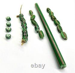 ULTRA RARE Venetian Trade Bead Cane Beads African = Examples MUST SEE W6 a