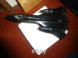 USAF-Lockheed SR-71 Blackbird 1100 Scale Wood-Hand Carved Model. Must See