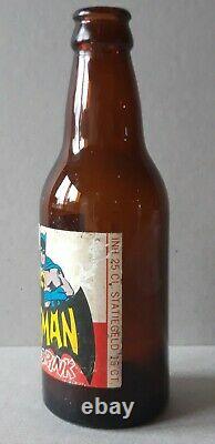 Ultra Rare 1967 Batman Soda Bottle Blits-drink Plus Glass ##must See##