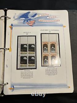 Unused High value Many mint old US stamp collection in album Must See