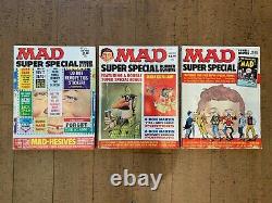 VINTAGE MAD Magazine SUPER SPECIAL LOT OF 14 1970s WITH BONUSES MUST SEE