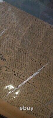 VINTAGE NEWSPAPER HEADLINE JAIL CRIME John Dillinger Escapes, Alcatraz MUsT SeE