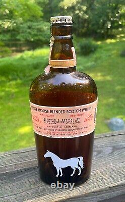 VINTAGE White Horse Cellar Blended Scotch Whisky EMPTY Bottle MUST SEE