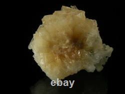 Very Rare Scolecite on Powellite from Yeola-Nashik Dist. India. Must see