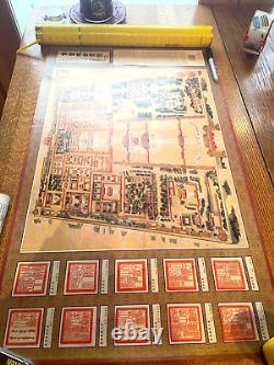 Very Rare Unique Japanese Map of the Forbidden City withextras, must see