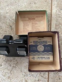 View Master 2 Pkg Sets 1946-1955, Stereoscope And Gift Pak Must See