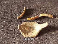 Viking copper alloy/silvered ring damaged as photos A must see description LA15h