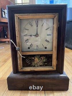 Vintage 1920 Seth Thomas Steeple Cottage Pendulum 8 Day Mantle Clock MUST SEE