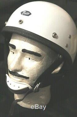 Vintage 1960's BUCO GUARDIAN Motorcycle Helmet. Must See
