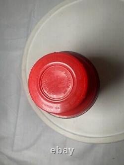 Vintage 1966 red Zorro Thermos Bright Clean WOW Must See