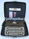 Vintage 1972 Smith Corona Galaxie Twelve XII Typewriter 6MLC with Case MUST SEE