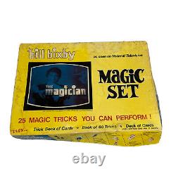 Vintage 1974 BILL BIXBY The Magician Magic Set Rare Find Must See