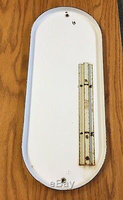 Vintage 7 UP Soda METAL PORCELAIN THERMOMETER WORKING GREAT W@W Must See