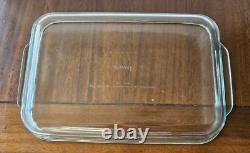 Vintage Arthur Court Butterfly Casserole Holder With Pyrex Serving Dish Must See