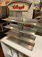 Vintage Authentic Kelloggs polished aluminum 4 shelf cereal display. Must See