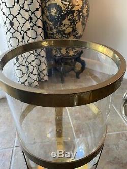 Vintage CHAPMAN 1978 LARGE Candle Planter Brass Multi Use RARE Labeled Must SEE