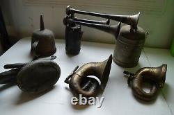 Vintage Early 1900's Nonpareil Horns, Etc. Collection! Must See