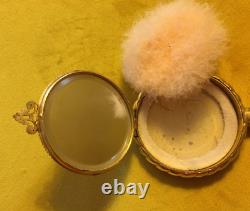Vintage French Compact Mirror Compact. Must See