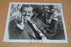 Vintage Jack Nicholson Signed 8x10 Photo! Must See