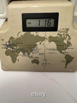 Vintage Japan Air Lines Counted Display Clock A MUST SEE