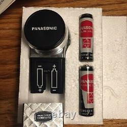 Vintage Panasonic Palm Beach Cordless Electric Shaver ES-568 Great Must See 1969