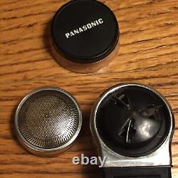 Vintage Panasonic Palm Beach Cordless Electric Shaver ES-568 Great Must See 1969