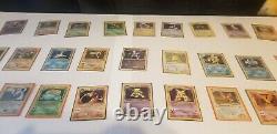 Vintage Pokemon Cards Collection 100% Holo Cards Very nice lot MUST SEE