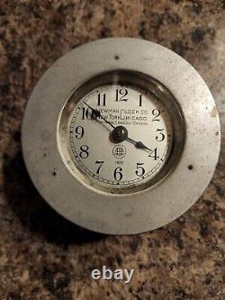 Vintage Rare Newman Timekeepers Key Clock 1920 must see photos