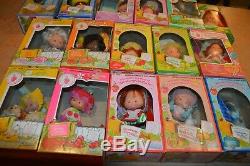 Vintage Strawberry Shortcake Doll Collection With Original Boxes! Must See