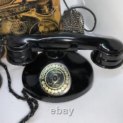 Vtg 1930's Quam Nichols Co Metal Marvel-Phones With Box & Wires MUST SEE