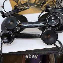 Vtg 1930's Quam Nichols Co Metal Marvel-Phones With Box & Wires MUST SEE