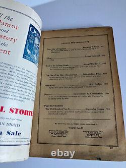 WEIRD TALES December 1931 Pulp magazine The Dark Man by Robert E Howard MUST SEE