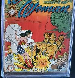 WONDER WOMAN #3 (DC 1943) CGC 0.5 OW ONLY 35 in CENSUS! Must See
