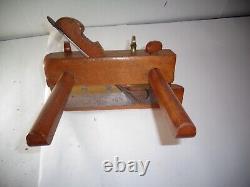 WOOD PLOW PLANE NAME EAGLE FACTORY CHAPIN GREAT CONDIITON MUST SEE lot 59 tag1