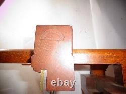 WOOD PLOW PLANE NAME EAGLE FACTORY CHAPIN GREAT CONDIITON MUST SEE lot 59 tag1