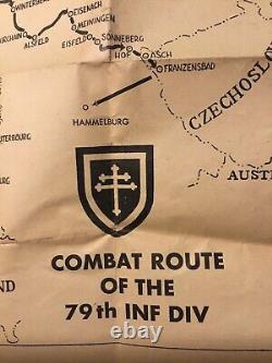 WW 2 Patton 3rd Army 79th Infantry Booklet Map Pics Must See Great Pic Collecti