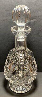 Waterford Footed Crystal Liquor/Brandy Decanter & Original Stopper, (MUST SEE!)