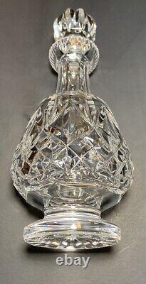 Waterford Footed Crystal Liquor/Brandy Decanter & Original Stopper, (MUST SEE!)