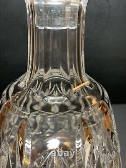 Waterford Footed Crystal Liquor/Brandy Decanter & Original Stopper, (MUST SEE!)