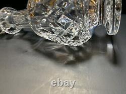 Waterford Footed Crystal Liquor/Brandy Decanter & Original Stopper, (MUST SEE!)