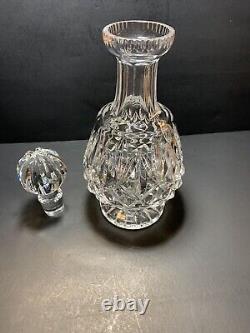 Waterford Footed Crystal Liquor/Brandy Decanter & Original Stopper, (MUST SEE!)