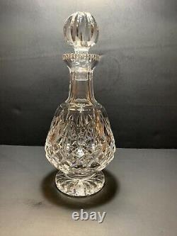 Waterford Footed Crystal Liquor/Brandy Decanter & Original Stopper, (MUST SEE!)